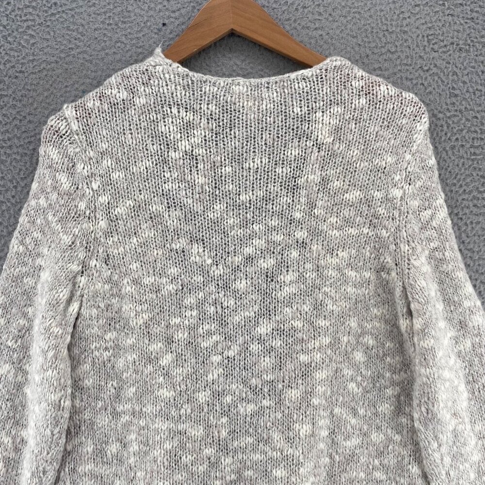 Chicos Sweater Womens 2 Us Large Ivory Wool Blend… - image 4